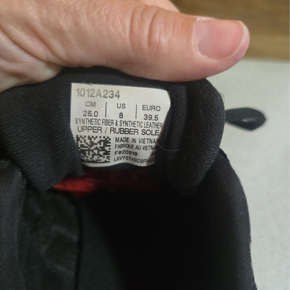 ASICS‎ GEL-Contend 5 Shoes Mens Size 8 Black Mesh Running Sneakers 1012A234 - Picture 9 of 10